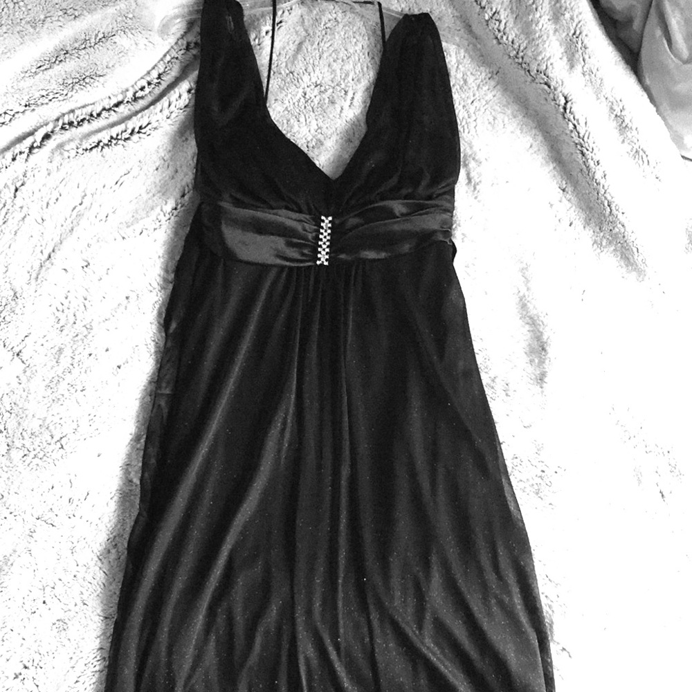 Black dance dress